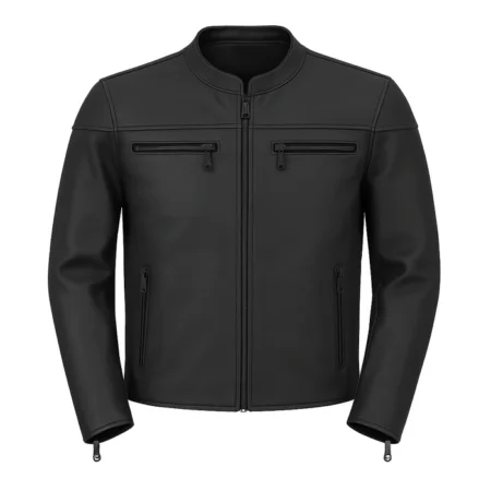Torque Drift Men's Motorcycle Leather Jacket