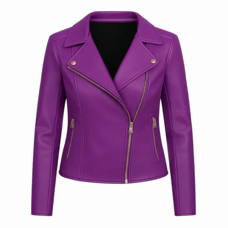 Astra Belle Leather Jacket for women's