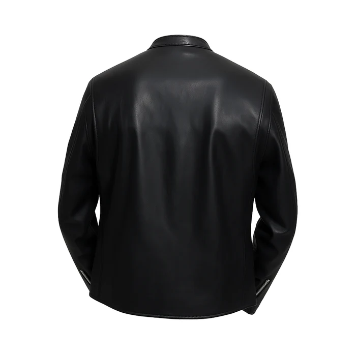 Logan Men's Vegan Leather Jacket - Image 2