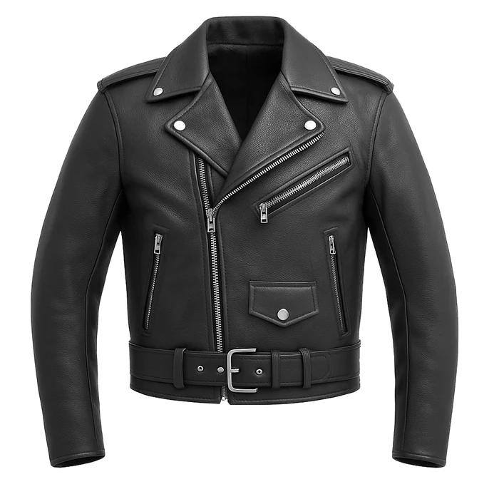 Mini Little Rebel Rider Kids Leather Biker Jacket