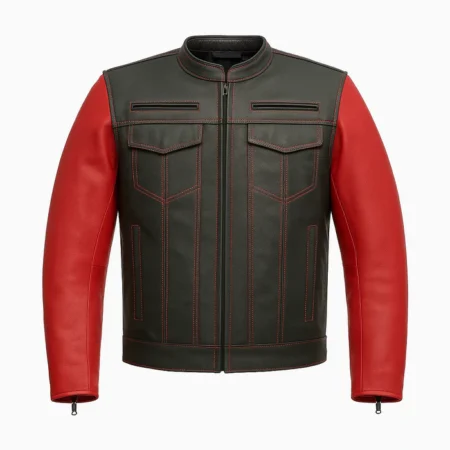 Inferno Edge Men's Moto Leather Jacket
