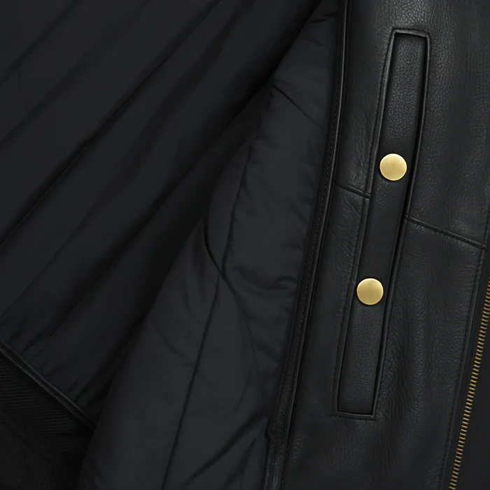 Rider's Creed Men's Motorcycle Leather Jacket - Image 6
