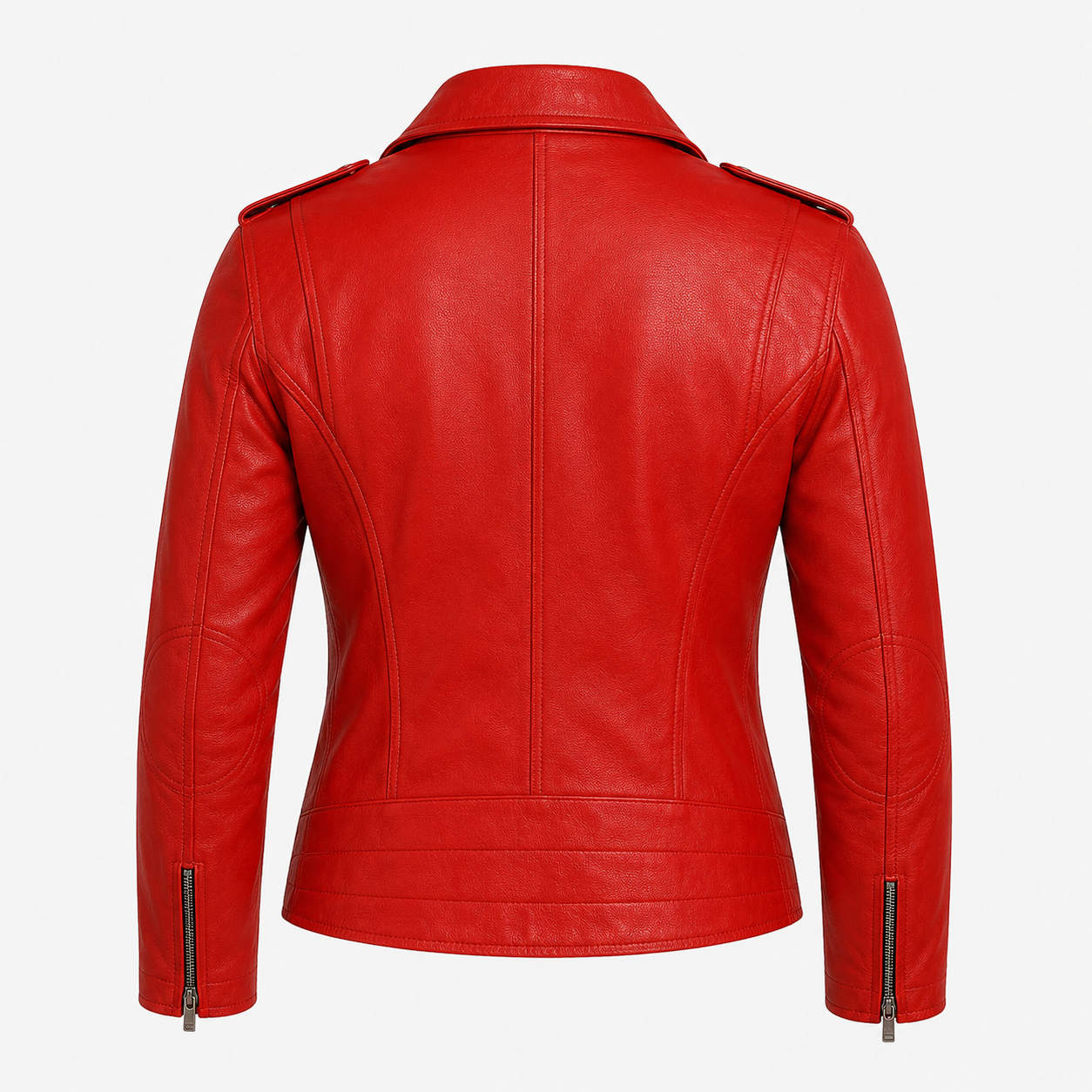 Nova Heritage Women's Vintage Moto Leather Jacket - Image 8