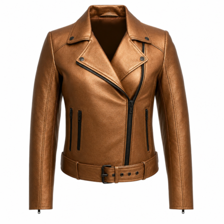 Hazelwyn Luxe Women's Lambskin Leather Jacket