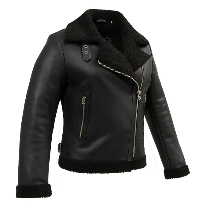 Chelsea Women's Leather Jacket - Image 8