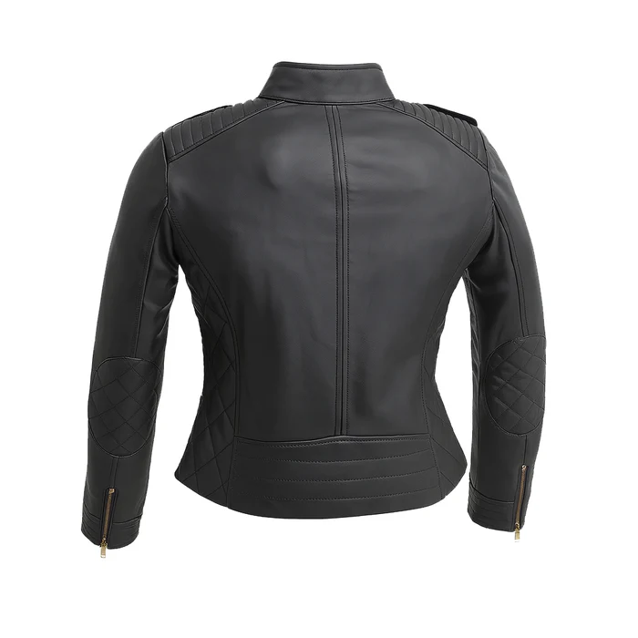 Mirielle Skin Womens Fashion Leather Jacket - Image 4