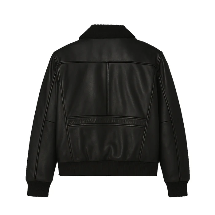 StormCruze Men's Leather Jacket - Image 6