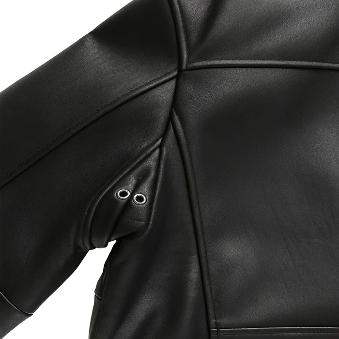 StormCruze Men's Leather Jacket - Image 7