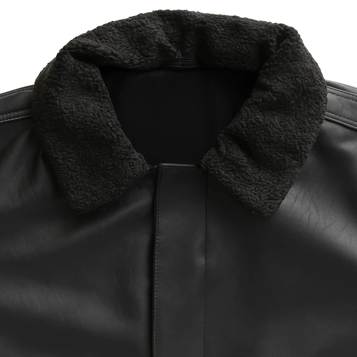 StormCruze Men's Leather Jacket - Image 9