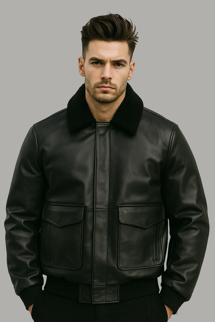 StormCruze Men's Leather Jacket