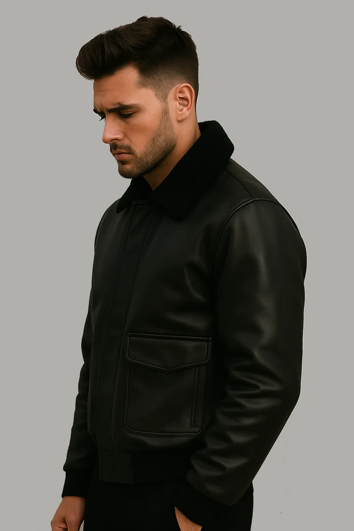 StormCruze Men's Leather Jacket - Image 2