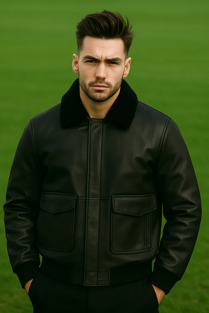 StormCruze Men's Leather Jacket - Image 3
