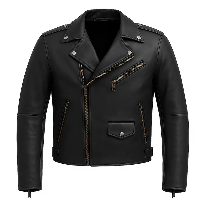 Roadburn Men's Motorcycle Leather Jacket