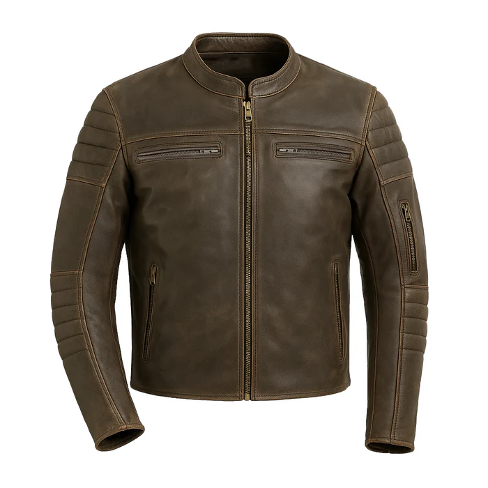 Steelcore Men's Motorcycle leather jacket