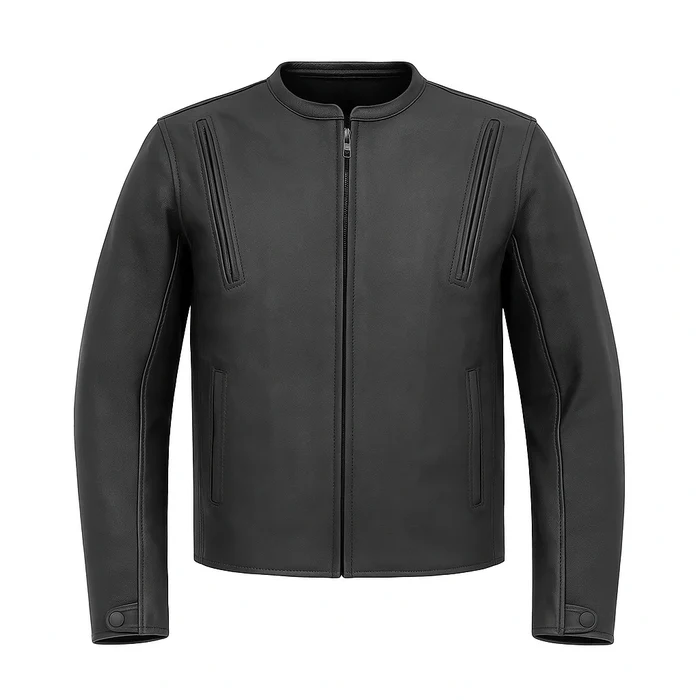 Nightshade Edge Men's Motorcycle Leather Jacket