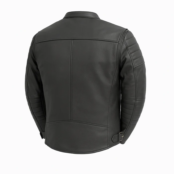 Steelcore Men's Motorcycle leather jacket - Image 10