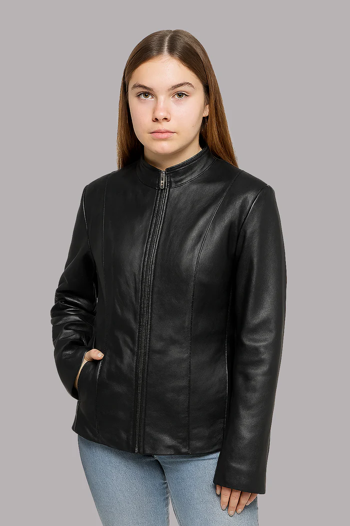 Flint Women's Fashion Leather Jacket