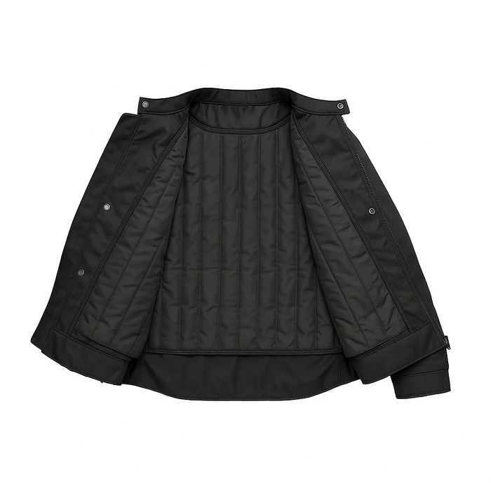 Velocity Black Men's Motorcycle Textile Jacket - Image 5