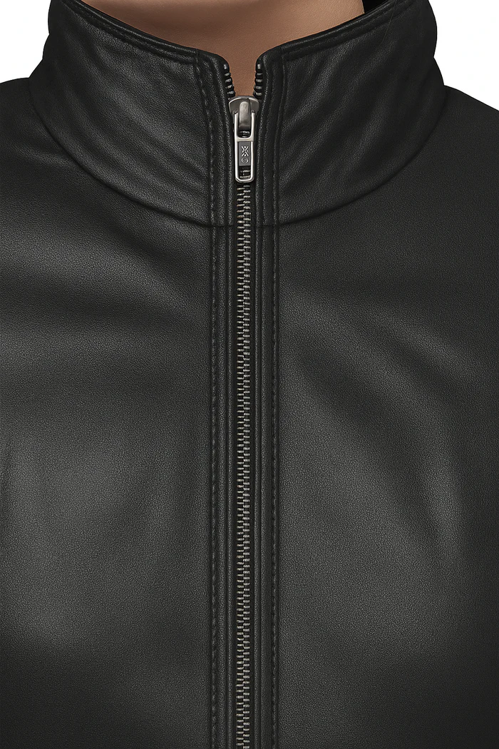 Flint Women's Fashion Leather Jacket - Image 6
