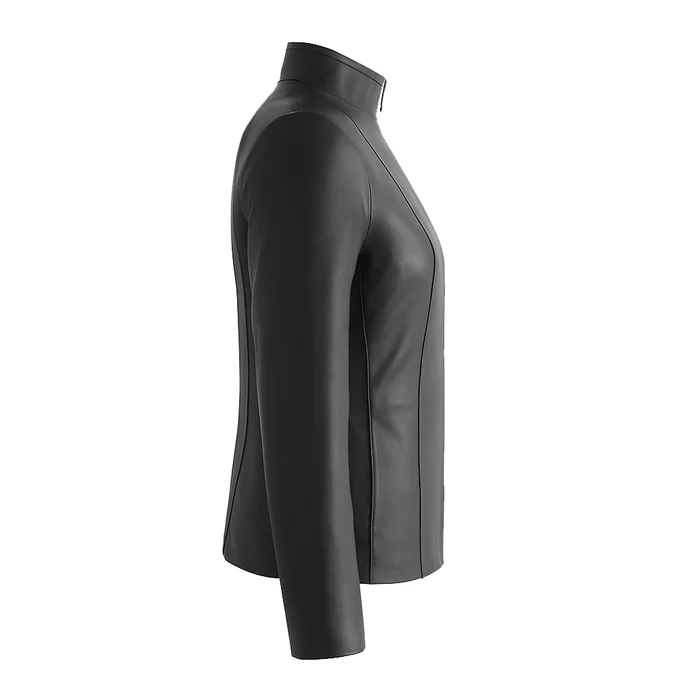 Flint Women's Fashion Leather Jacket - Image 8