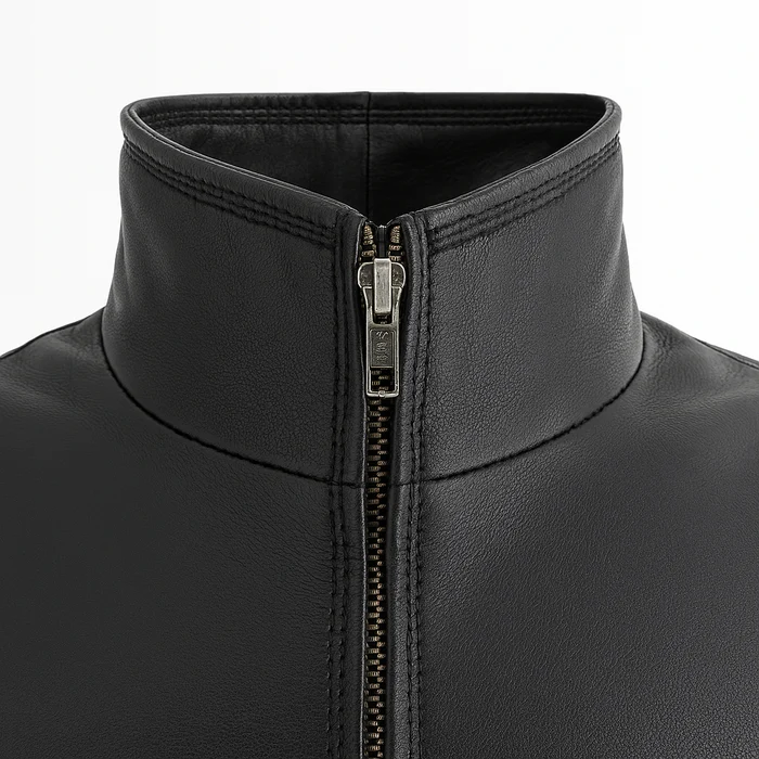 Flint Women's Fashion Leather Jacket - Image 10