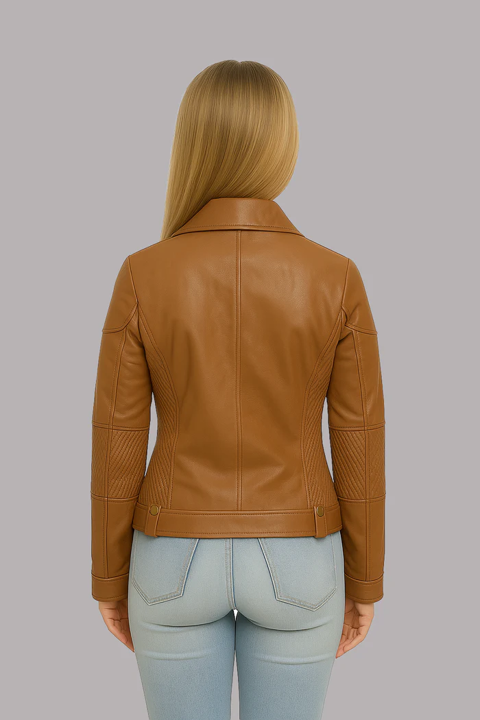 Thora Blaze women's Leather Jacket - Image 7