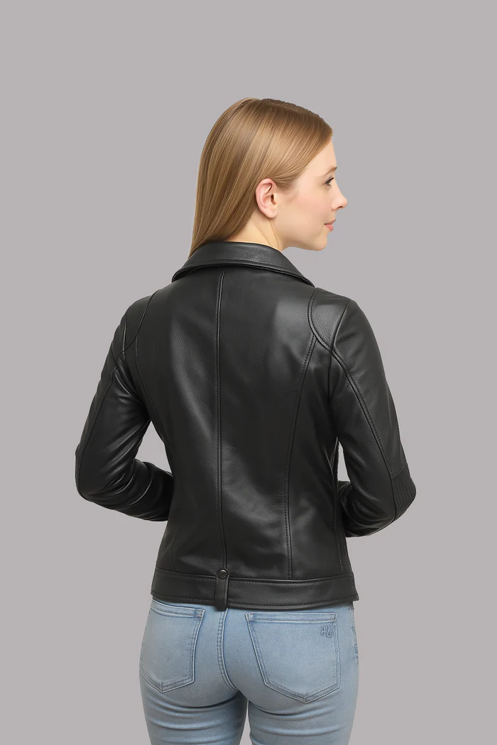 Thora Blaze women's Leather Jacket - Image 16