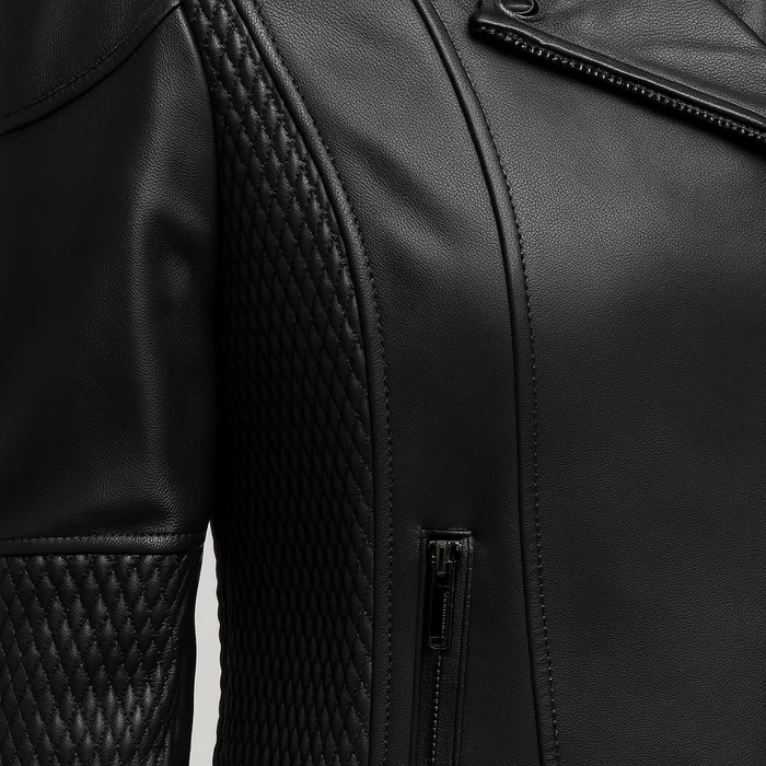 Thora Blaze women's Leather Jacket - Image 12